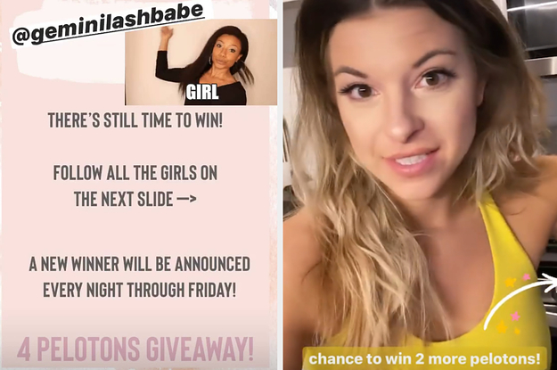 Instagram Has Been Taken Over By Influencers Giving Away Free Pelotons. What's The Catch?