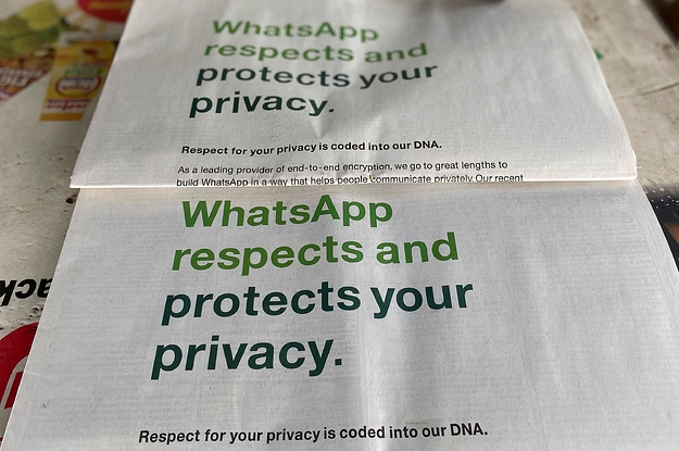 People Are Really Mad About Facebook's Changes To WhatsApp's Privacy Policies