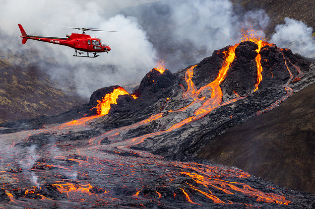 Here Are Some Incredible Photos Of The Iceland Volcano Eruption