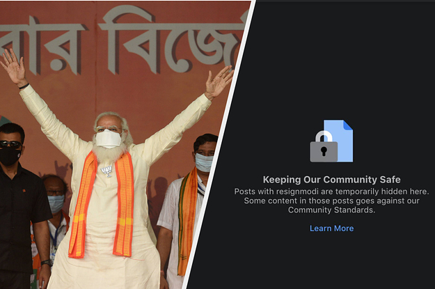 As Indians Face A COVID-19 Crisis, Facebook Temporarily Hid Posts With #ResignModi